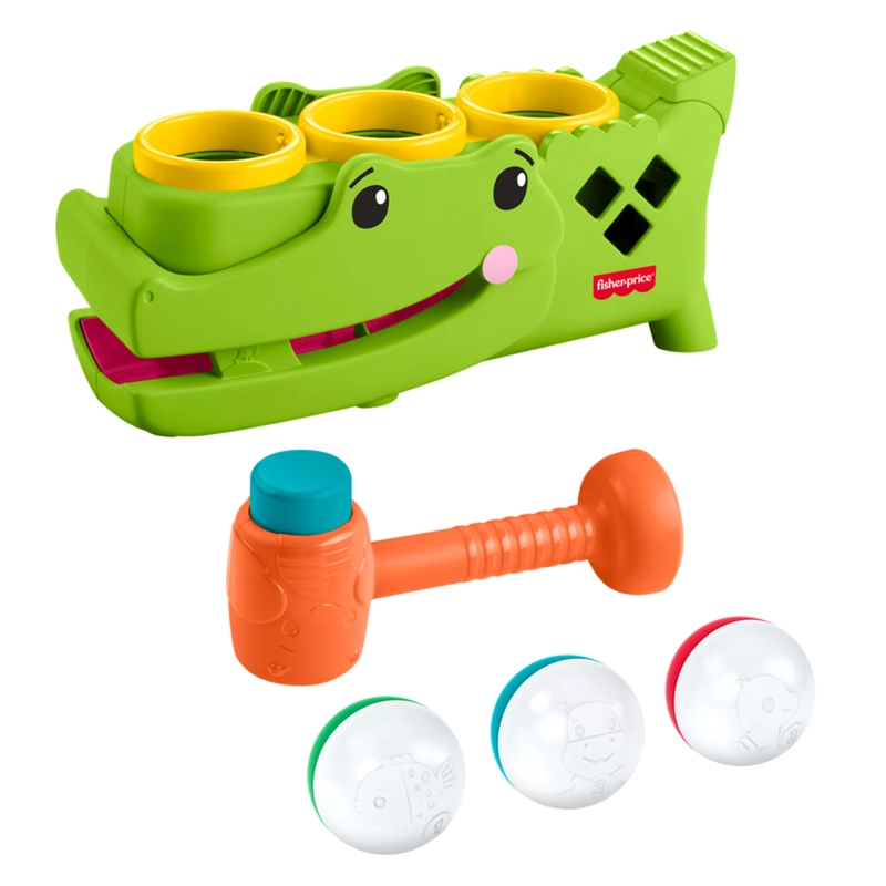 JUGUETE DIDÁCTICO FISHER-PRICE COCODRILO PELOTITAS DIVERTIDAS - 3