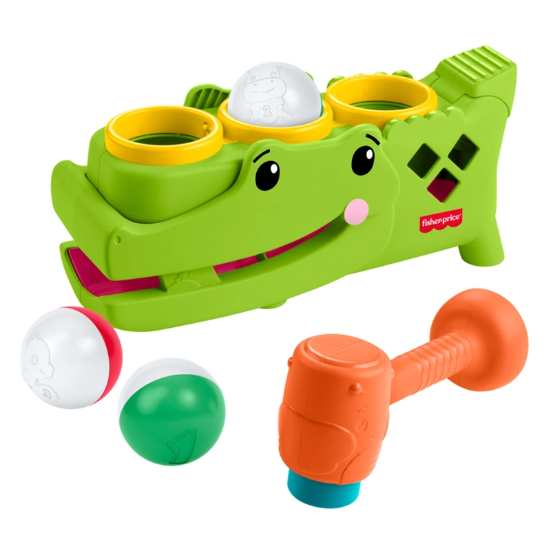 JUGUETE DIDÁCTICO FISHER-PRICE COCODRILO PELOTITAS DIVERTIDAS - 4