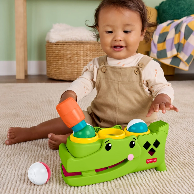 JUGUETE DIDÁCTICO FISHER-PRICE COCODRILO PELOTITAS DIVERTIDAS - 8