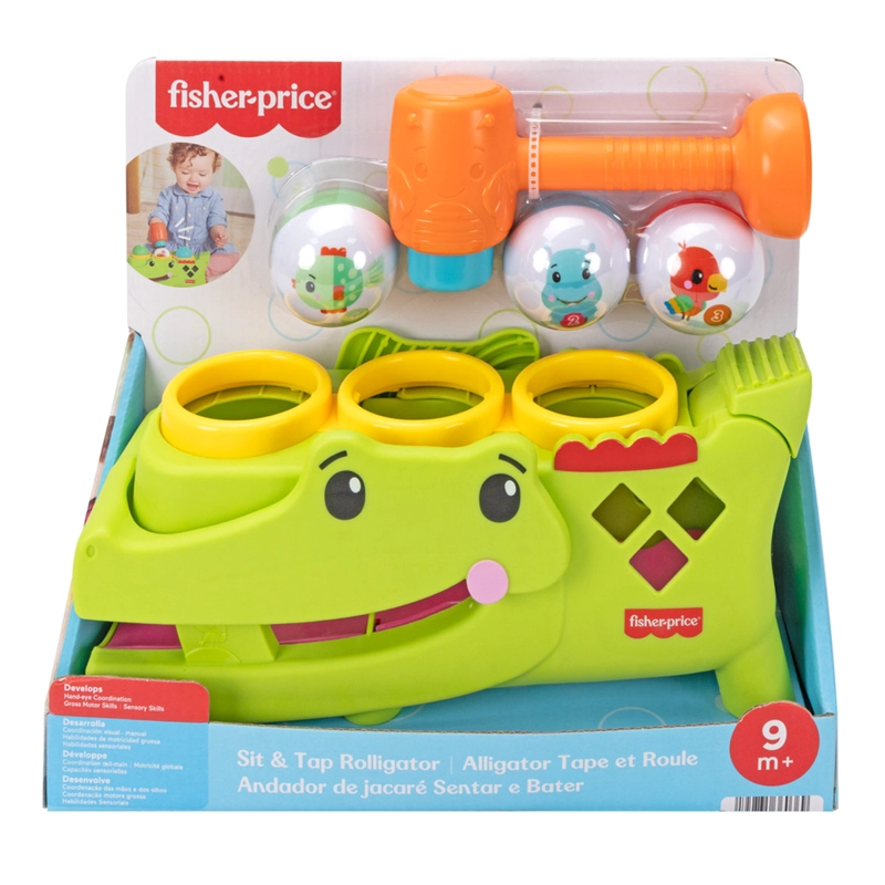 JUGUETE DIDÁCTICO FISHER-PRICE COCODRILO PELOTITAS DIVERTIDAS - 10