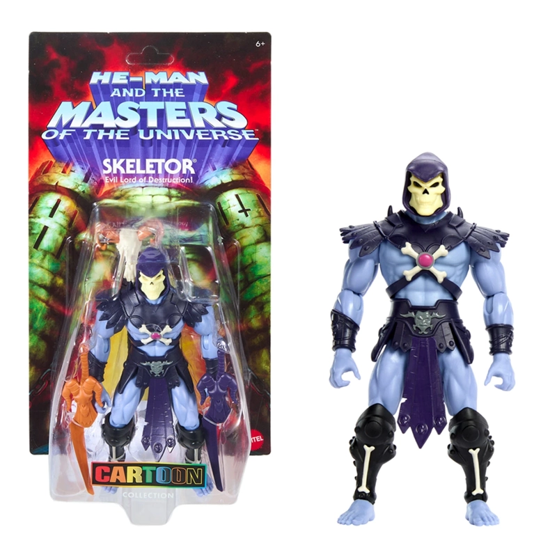 FIGURA DE ACCIÓN MASTER OF THE UNIVERSE SKELETOR - 1