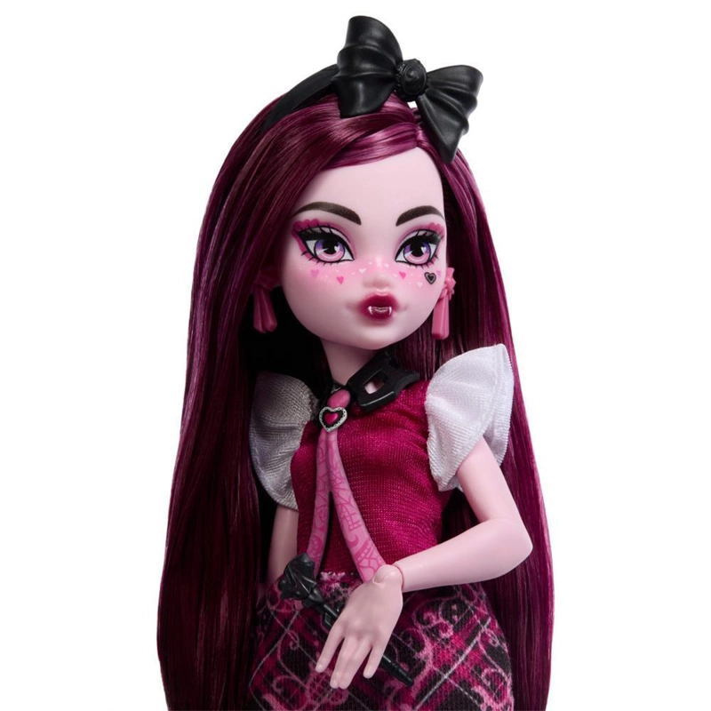 MUÑECA MONSTER HIGH LOOK UNIFORME MONSTRUOSO DRACULAURA - 2