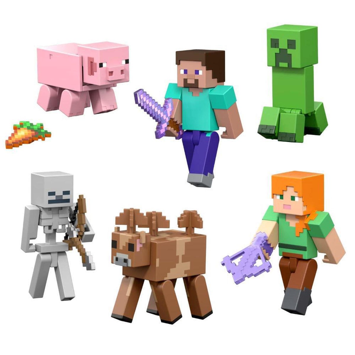 FIGURA DE ACCIÓN MINECRAFT CREEPER 3.2" - 3