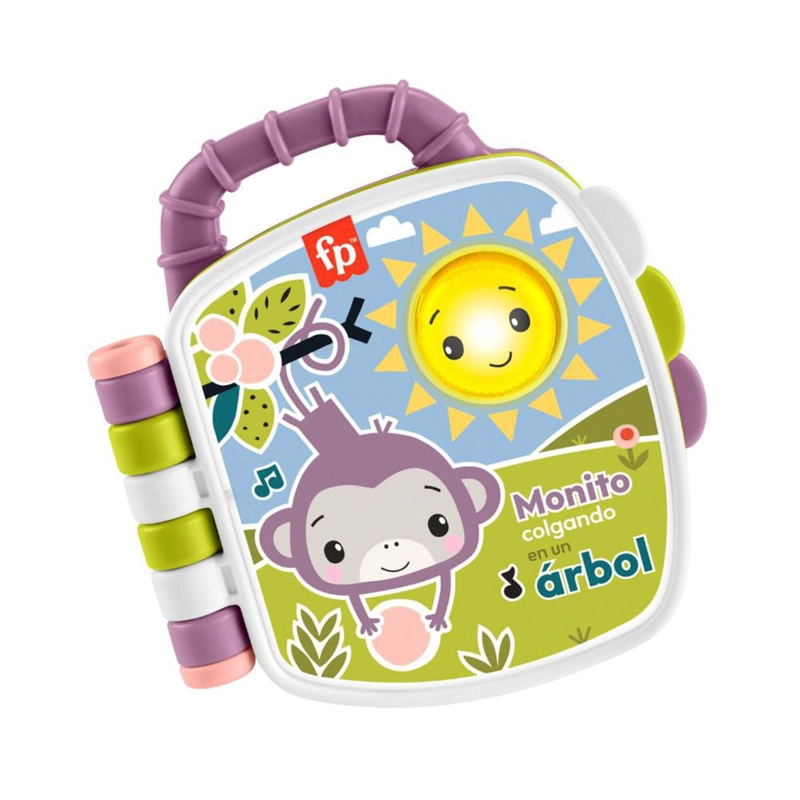 JUGUETE DIDÁCTICO FISHER-PRICE LIBRO CANTA CON MONITO - 1