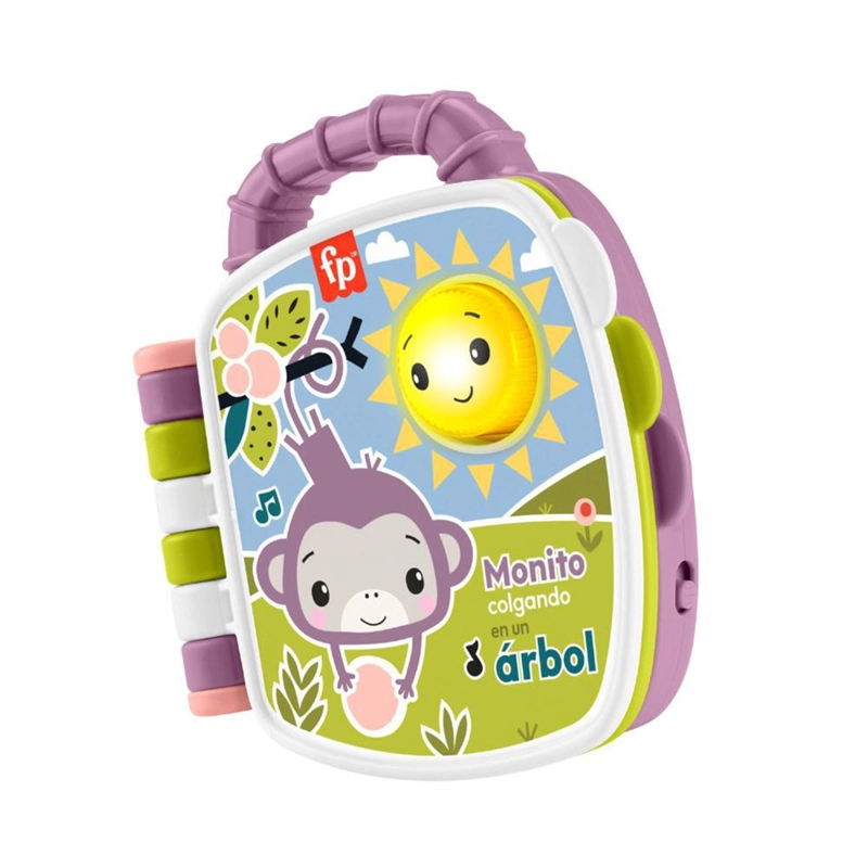 JUGUETE DIDÁCTICO FISHER-PRICE LIBRO CANTA CON MONITO - 2