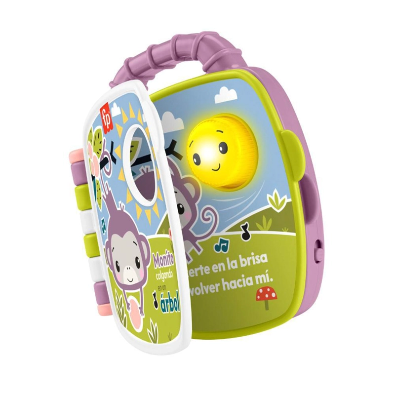 JUGUETE DIDÁCTICO FISHER-PRICE LIBRO CANTA CON MONITO - 3
