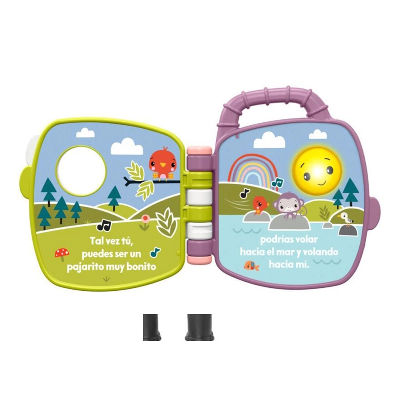 JUGUETE DIDÁCTICO FISHER-PRICE LIBRO CANTA CON MONITO - 4