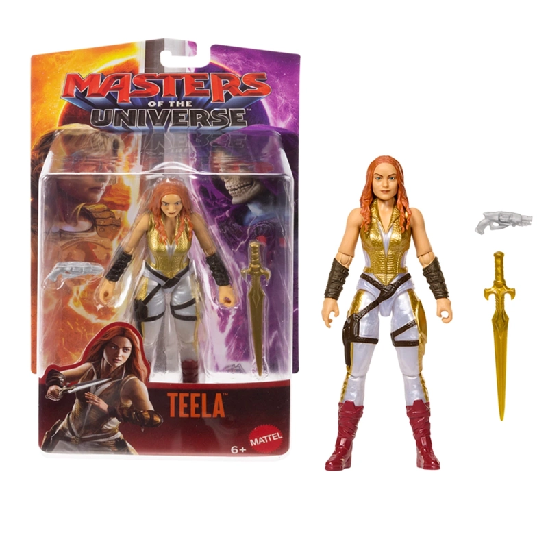 FIGURA DE ACCIÓN MASTER OF THE UNIVERSE TEELA - 1
