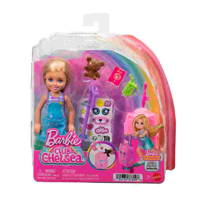 MUÑECA BARBIE CHELSEA AVENTURAS DE VIAJE - 5