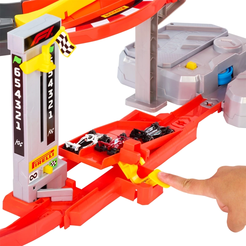 SET DE JUEGO PARA VEHÍCULOS HOT WHEELS PISTA F1 - 5