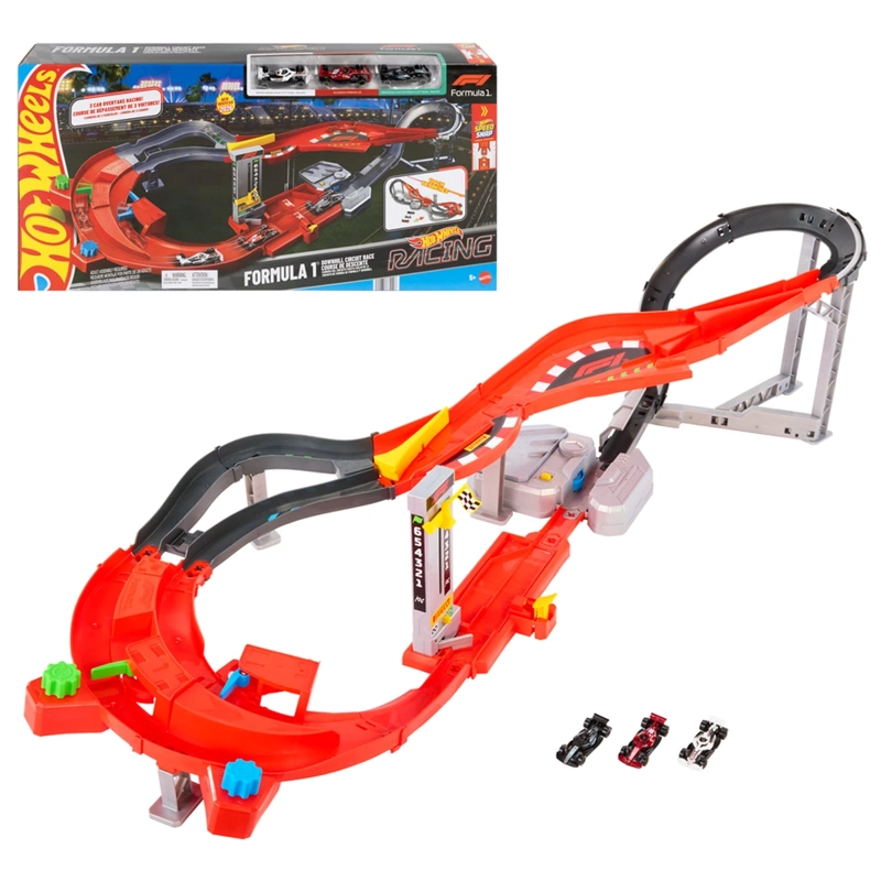 SET DE JUEGO PARA VEHÍCULOS HOT WHEELS PISTA F1 - 7