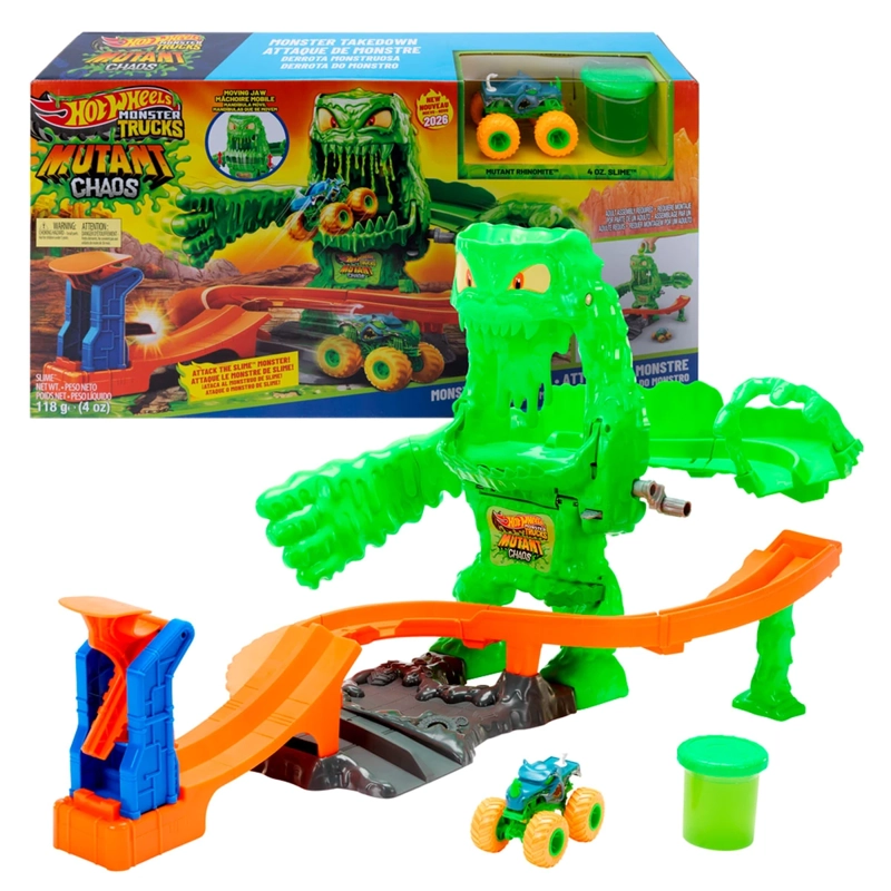 VEHÍCULO DE JUGUETE HOT WHEELS PISTA MUTANT CHAOS - 1