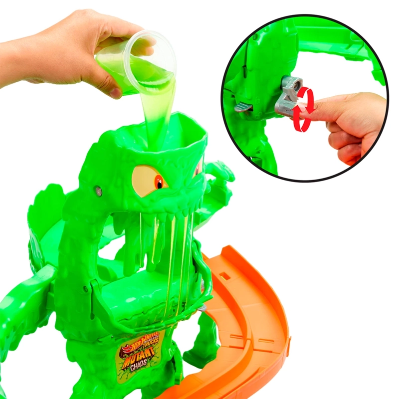VEHÍCULO DE JUGUETE HOT WHEELS PISTA MUTANT CHAOS - 6
