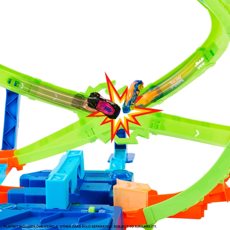 PISTA DE JUGUETE HOT WHEELS ACROBÁTICAS  - 4