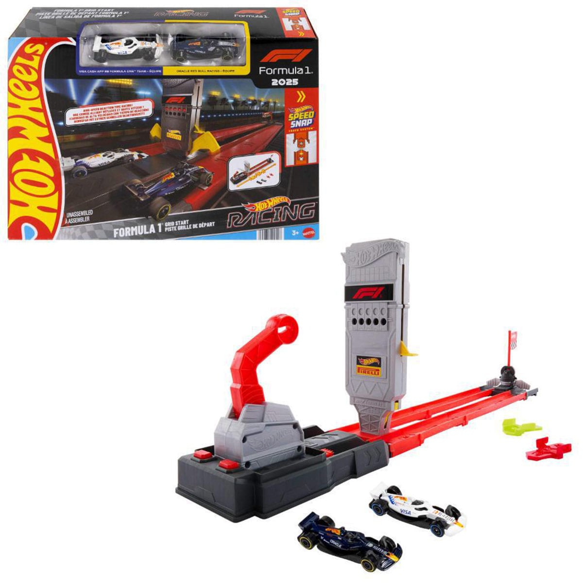 PISTA DE CARRERA HOT WHEELS DESAFÍO DE SALIDA  - 1