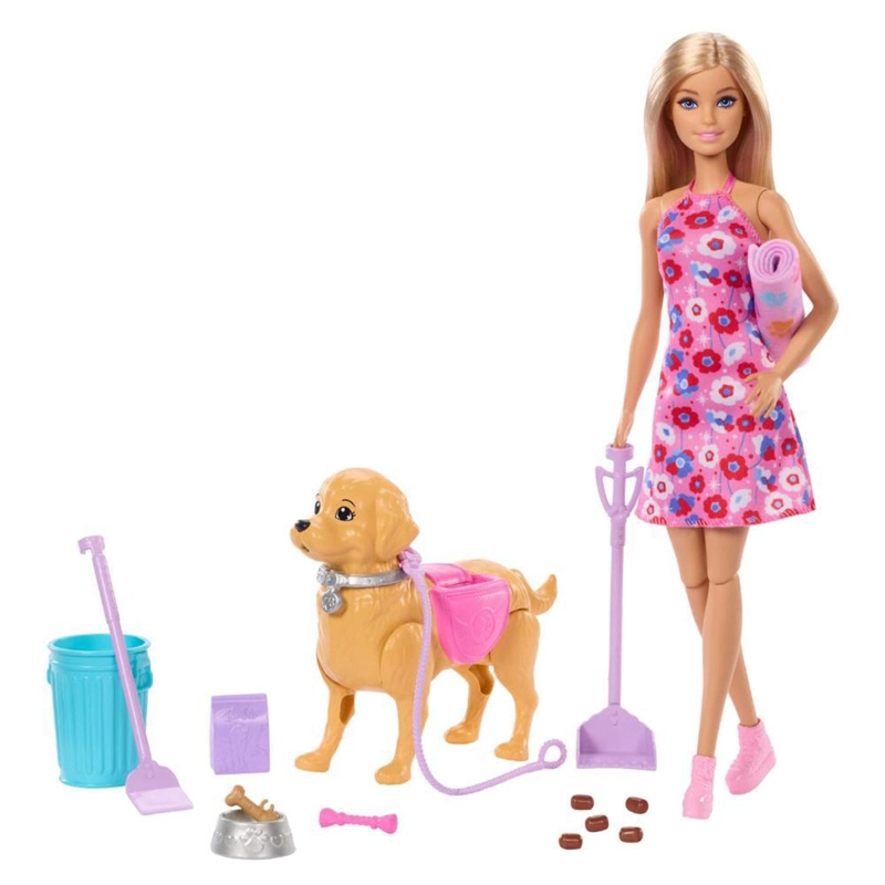MUÑECA BARBIE NIÑERA Y BEBÉ - 1