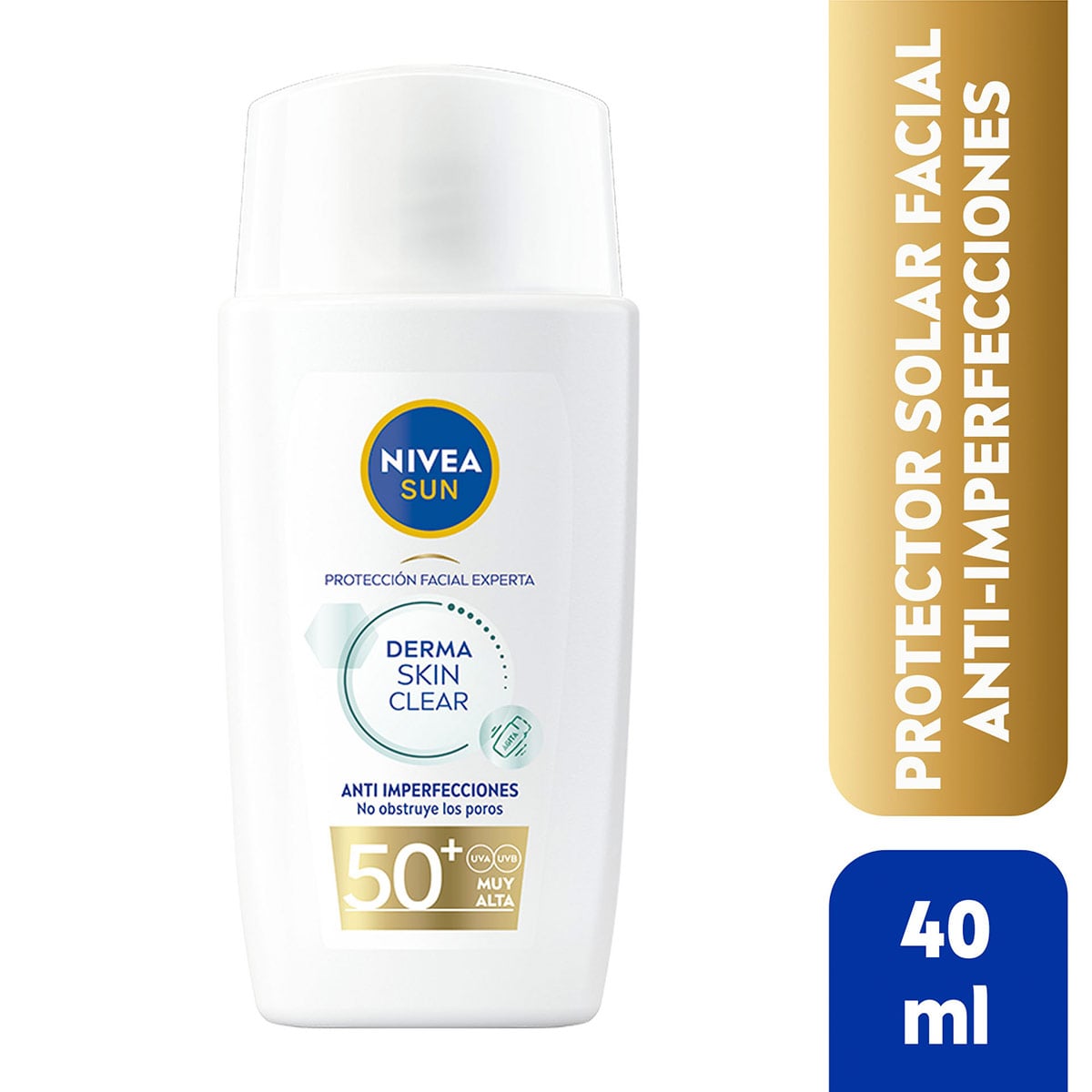 PROTECTOR SOLAR NIVEA SUN ANTI-IMPERFECCIONES FPS50 40ML - 1