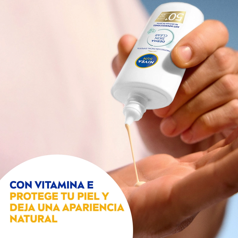 PROTECTOR SOLAR NIVEA SUN ANTI-IMPERFECCIONES FPS50 40ML - 3
