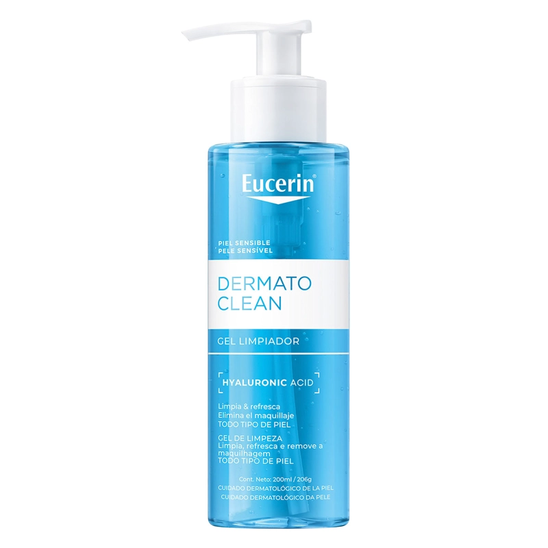 GEL LIMPIADOR EUCERIN DERMATOCLEAN 200ML - 1