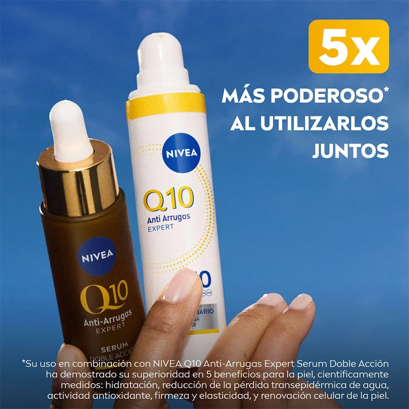 CREMA ANTI-ARRUGAS NIVEA Q10 FPS50 40ML - 6
