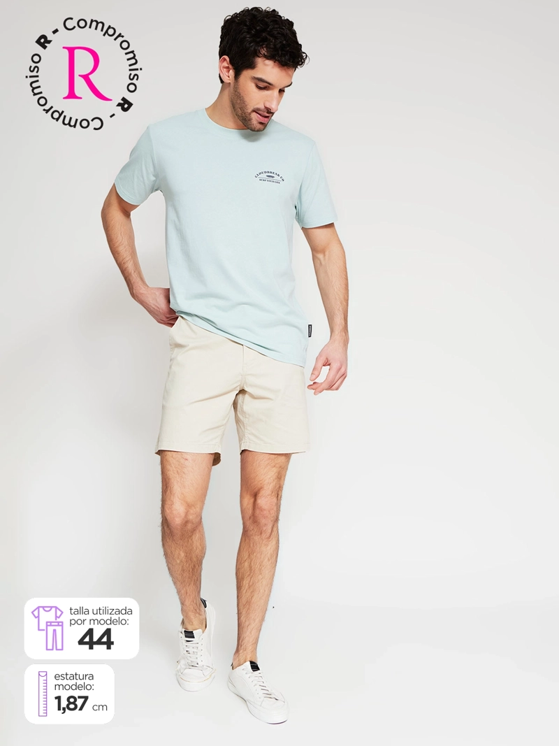 BERMUDA HOMBRE CLOUDBREAK ALGODÓN CHINO BÁSICO
