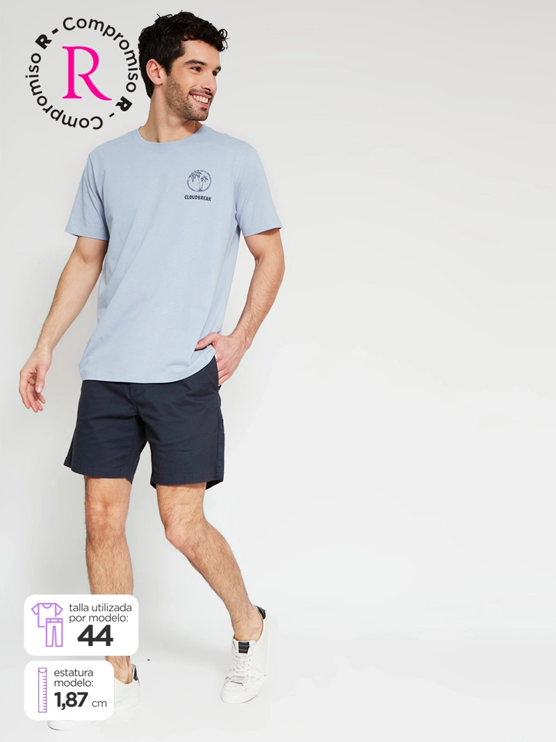 BERMUDA HOMBRE CLOUDBREAK ALGODÓN CHINO BÁSICO