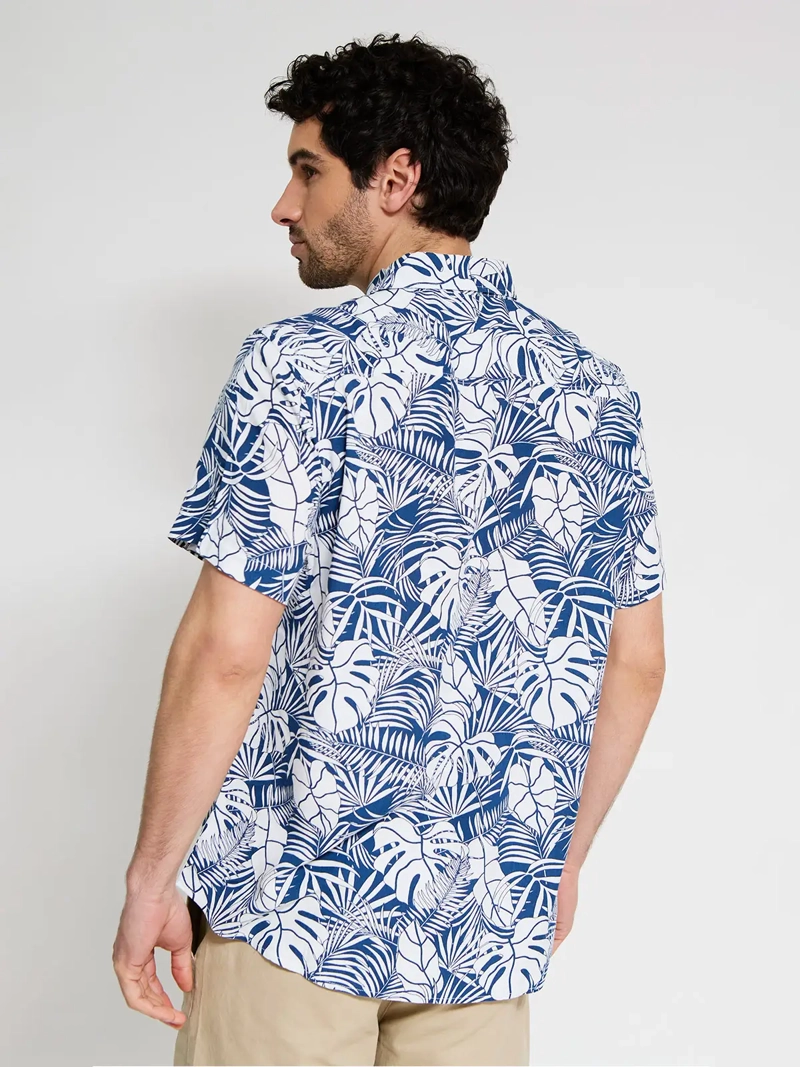 CAMISA HOMBRE KENNETH STEVENS MANGA CORTA - 2