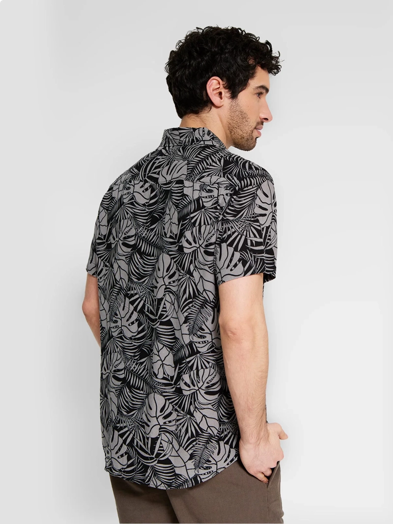 CAMISA HOMBRE KENNETH STEVENS MANGA CORTA - 2