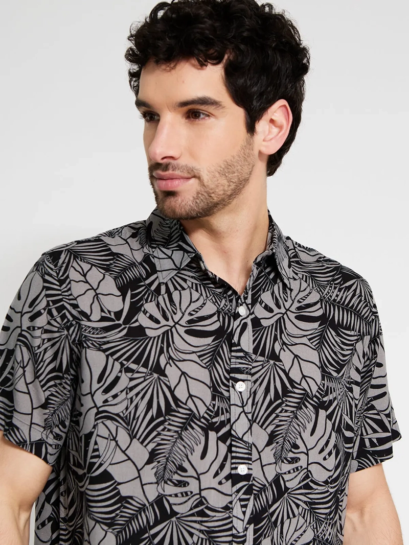 CAMISA HOMBRE KENNETH STEVENS MANGA CORTA - 3