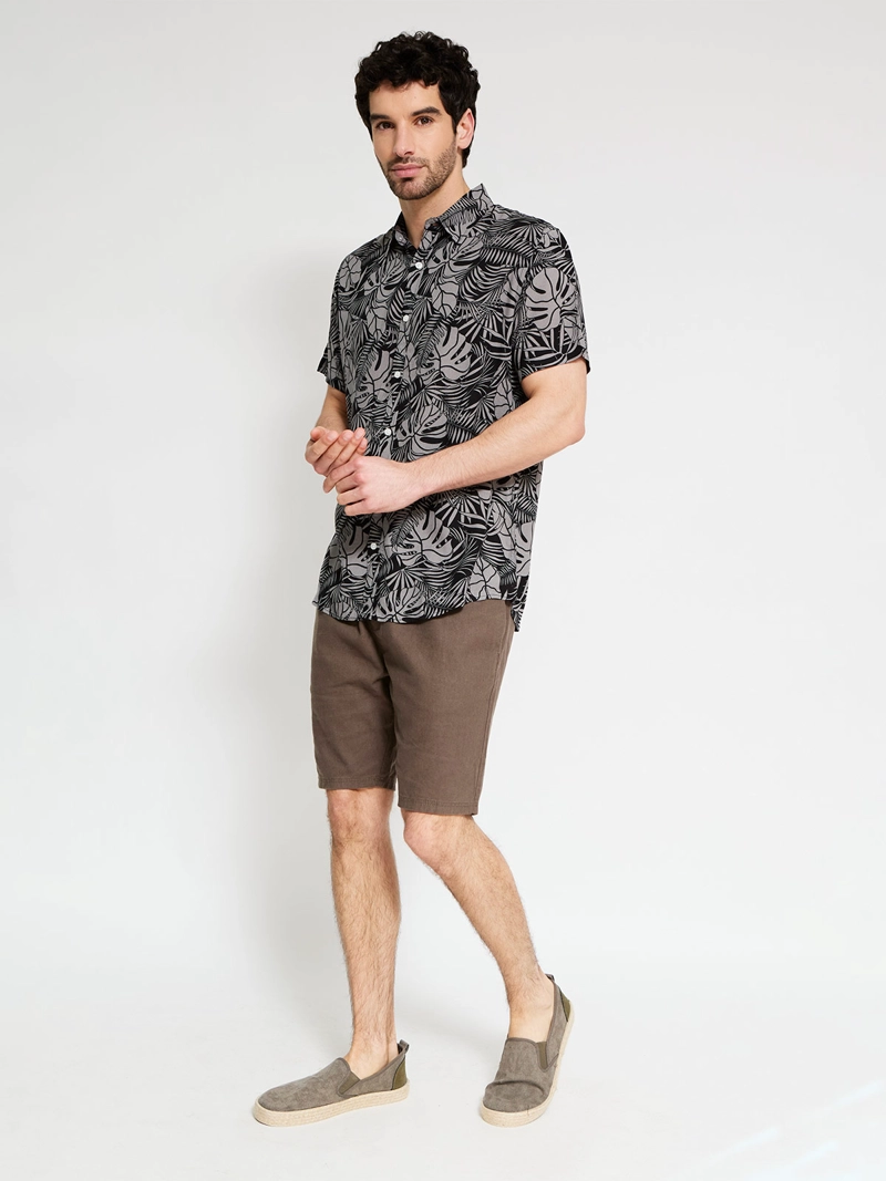 CAMISA HOMBRE KENNETH STEVENS MANGA CORTA - 4