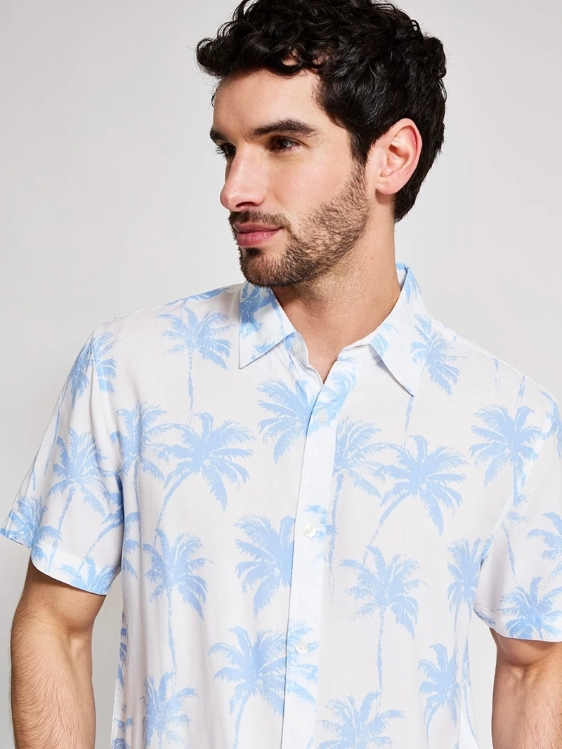 CAMISA HOMBRE KENNETH STEVENS MANGA CORTA - 3