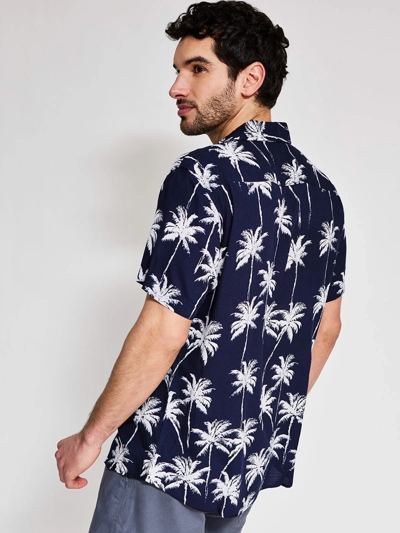 CAMISA HOMBRE KENNETH STEVENS MANGA CORTA - 2