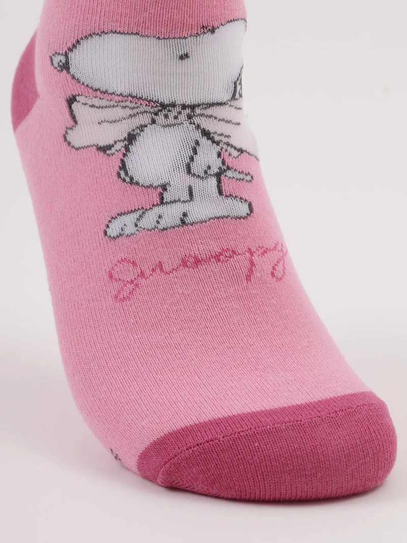 CALCETIN MUJER SNOOPY PACK X3 CORTO - 13
