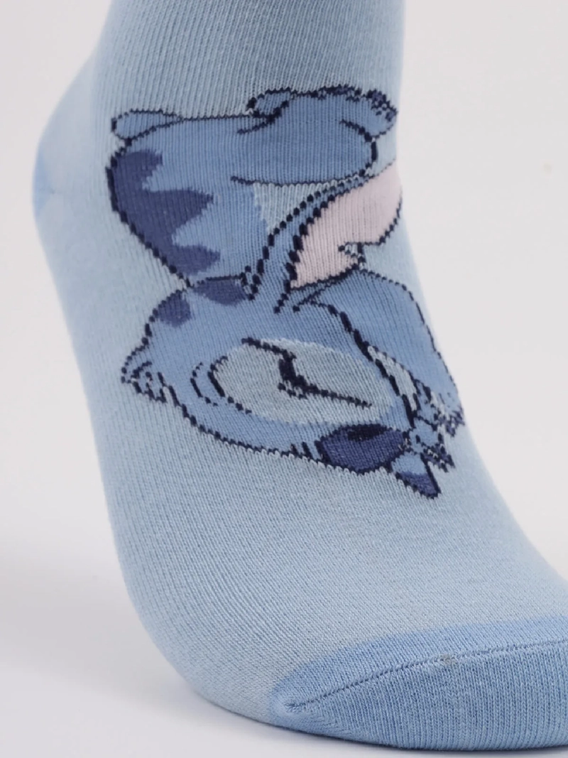 CALCETIN MUJER STITCH PACK X3 CORTO - 5