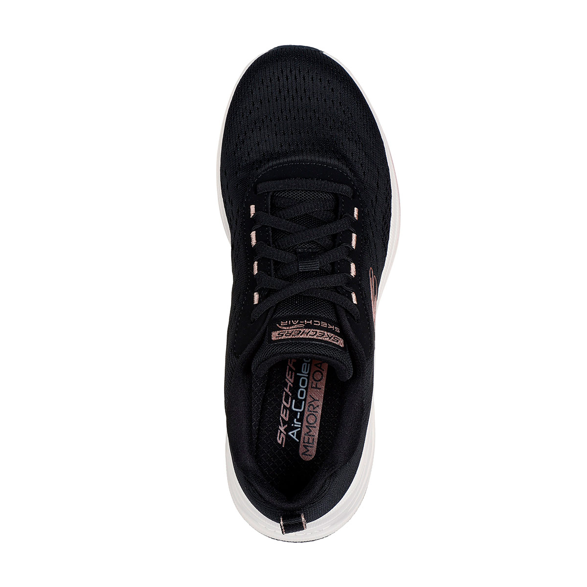 ZAPATILLAS MUJER SKECHERS CASUAL NEGRO SKECH-AIR META - 4
