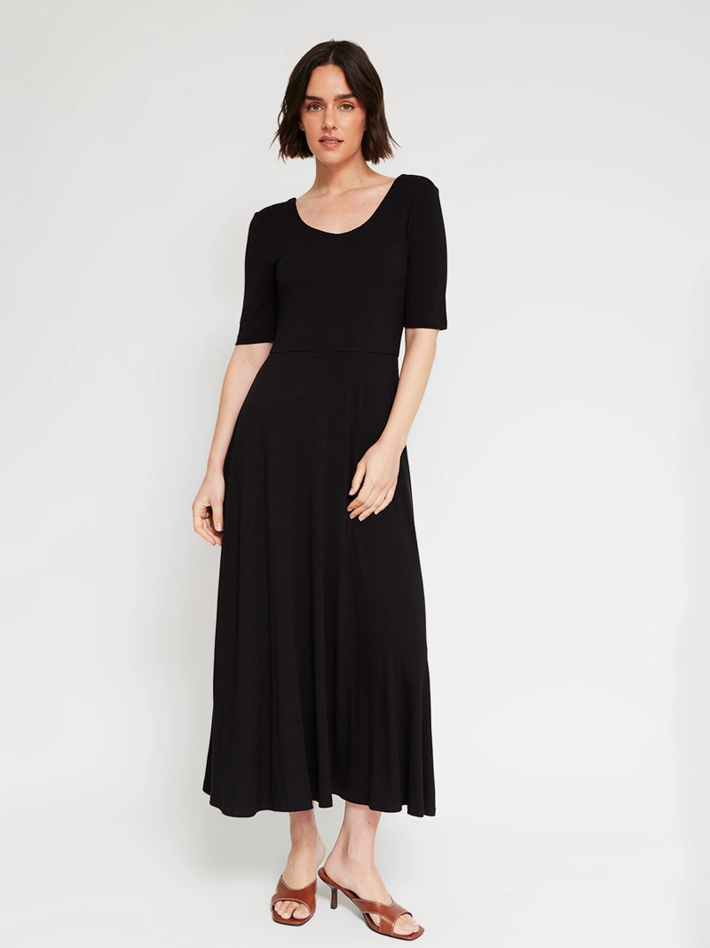 VESTIDO MUJER TATIENNE LARGO MANGA 3/4 - 2