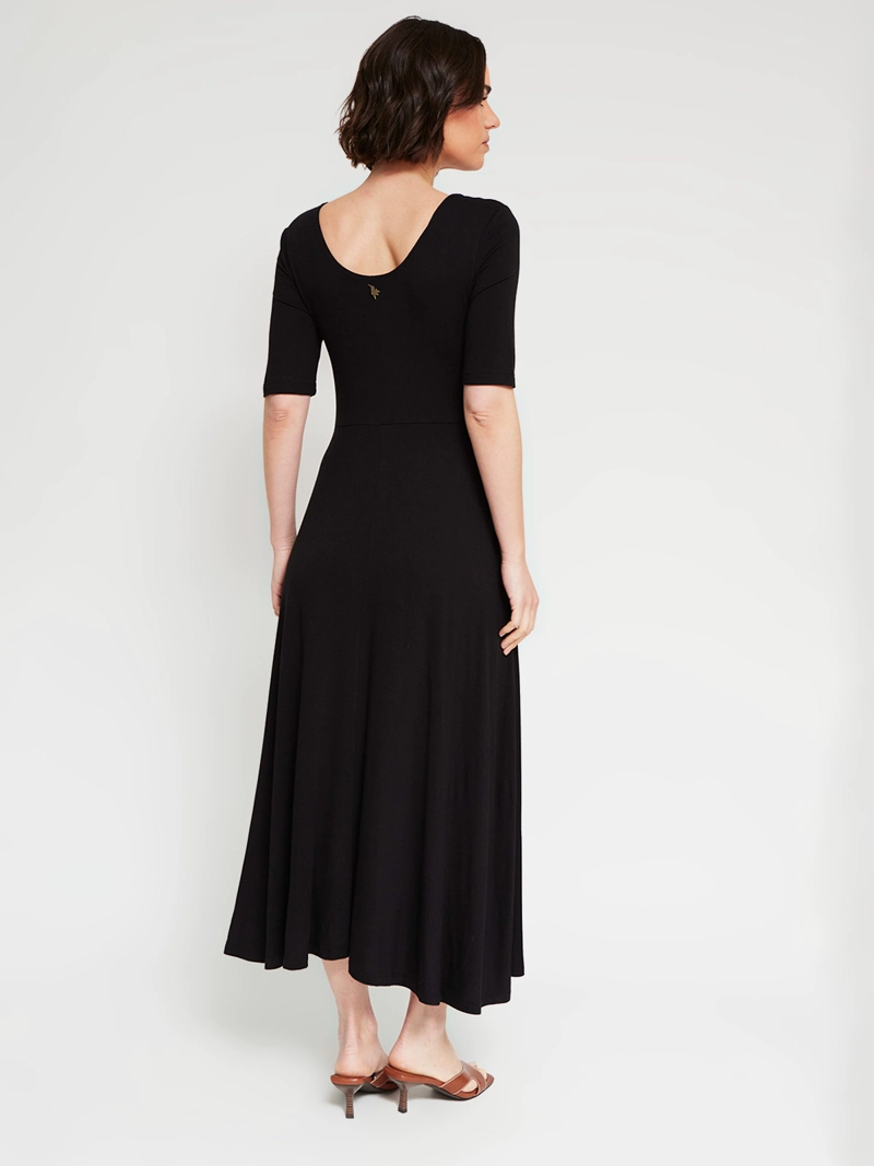 VESTIDO MUJER TATIENNE LARGO MANGA 3/4 - 3