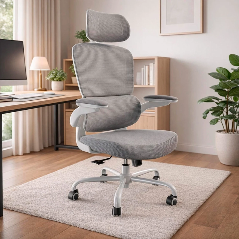 SILLA ESCRITORIO BE DESIGN PRO 100KG GRIS - 2