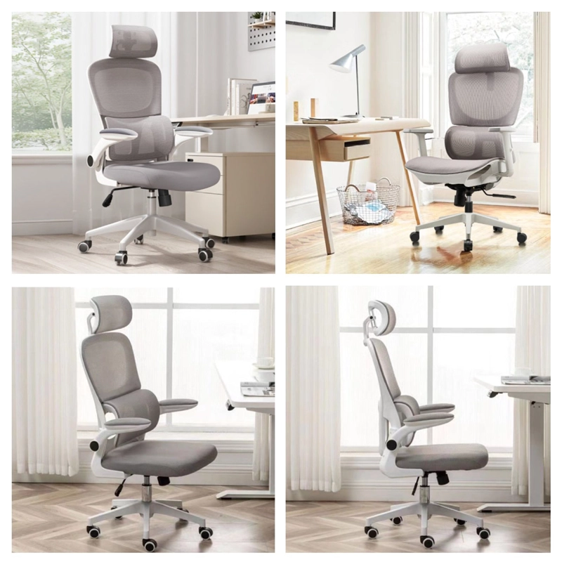 SILLA ESCRITORIO BE DESIGN PRO 100KG GRIS - 5