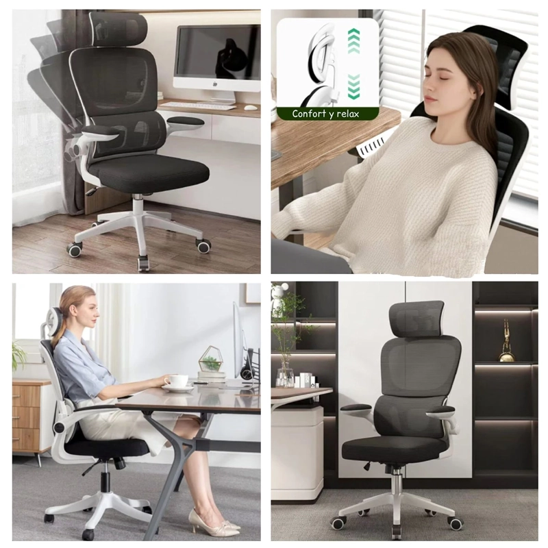 SILLA ESCRITORIO BE DESIGN PRO 100KG NEGRO - 6