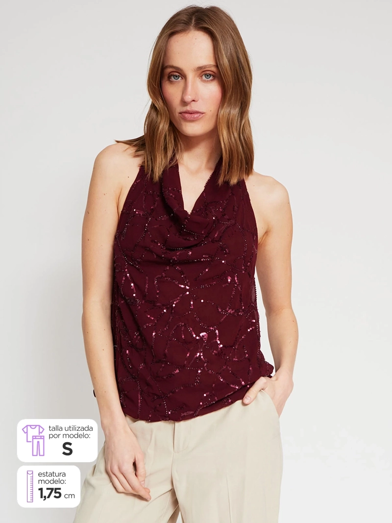 BLUSA MUJER MARQUIS HALTER