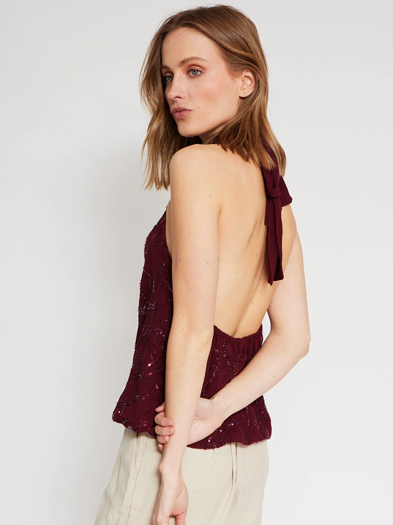 BLUSA MUJER MARQUIS HALTER - 2
