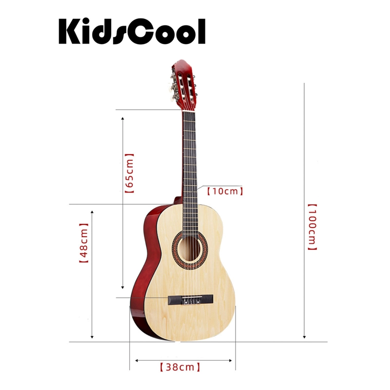 GUITARRA ACÚSTICA KIDSCOOL BLANCA - 7