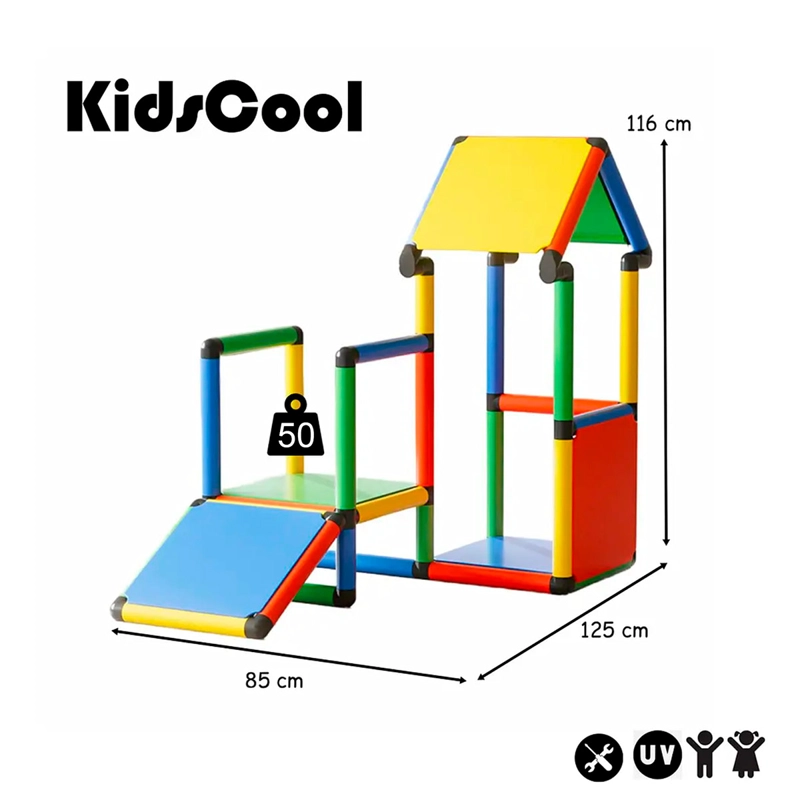 JUEGO MODULAR KIDSCOOL MONTESSORI 5 X 1 COLOR - 5