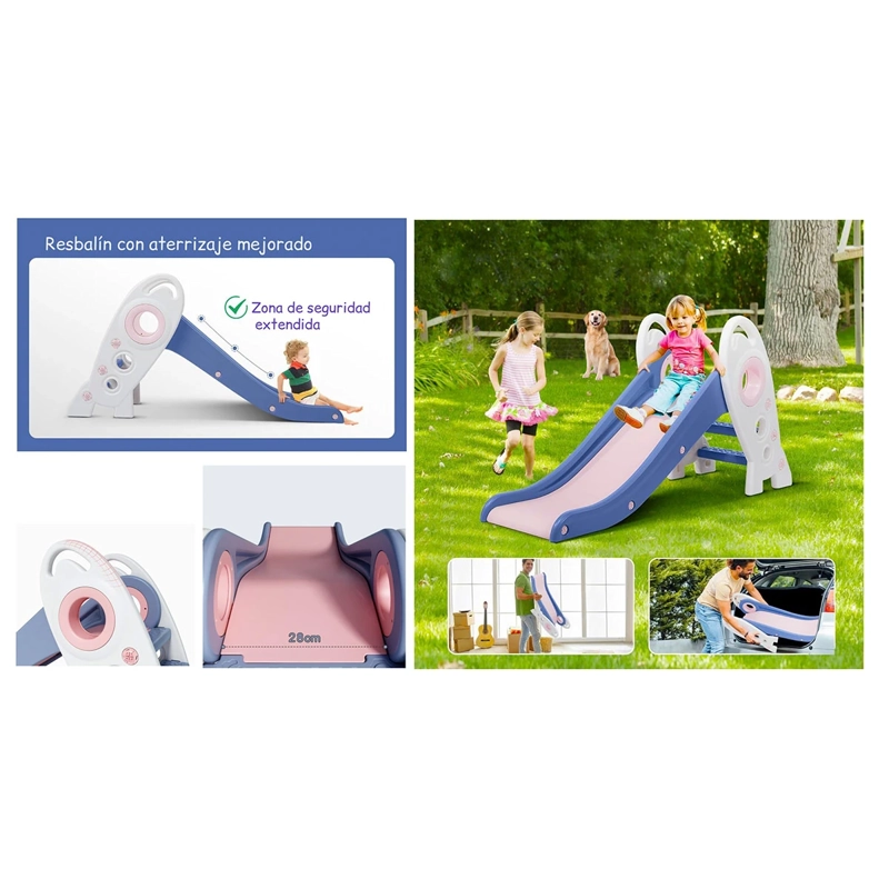 RESBALIN PLEGABLE KIDSCOOL ROSADO - 4