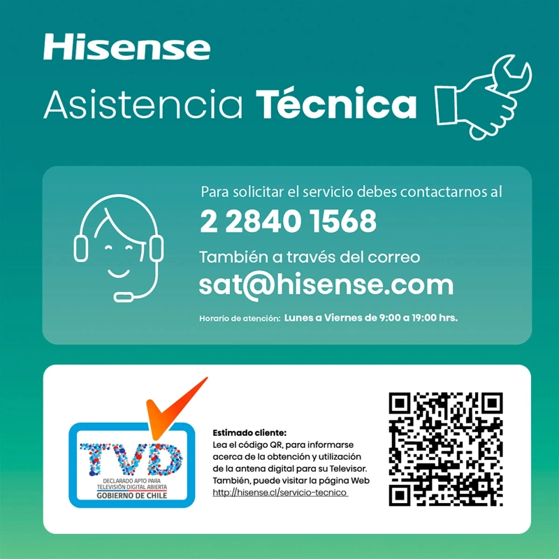 SMART TV HISENSE QLED 4K UHD 58” 58Q6QV - 14