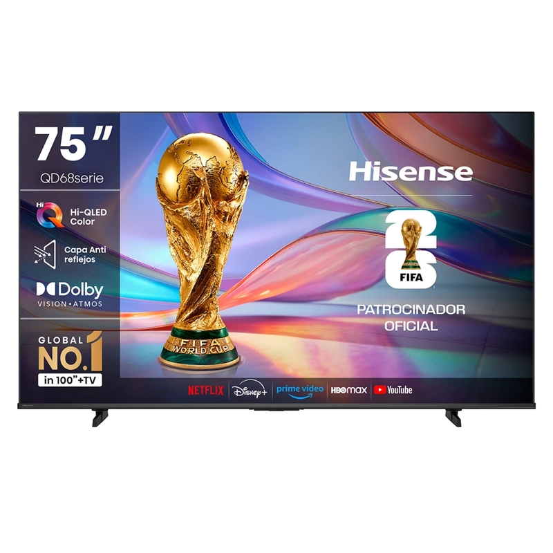 SMART TV HISENSE QLED 4K UHD 75” 75QD68SG - 2