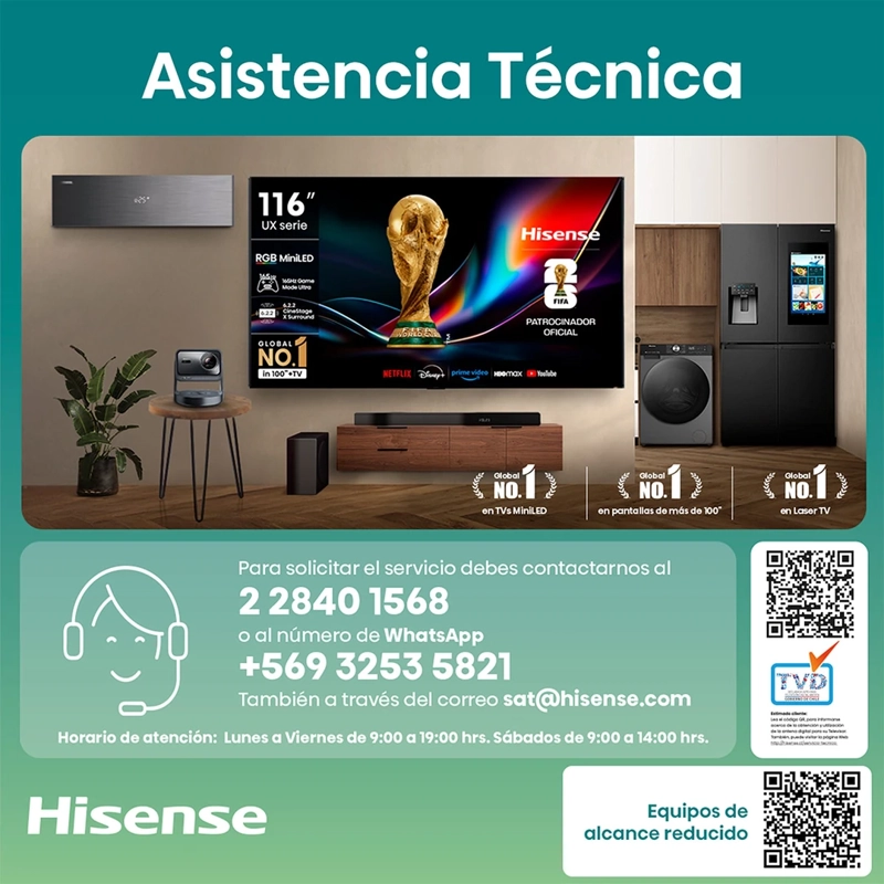 SMART TV HISENSE QLED 4K UHD 75” 75QD68SG - 16
