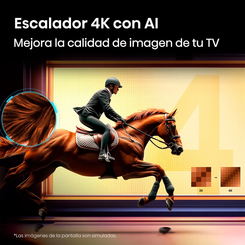 SMART TV HISENSE QLED 4K UHD 75” 75QD68SG - 8