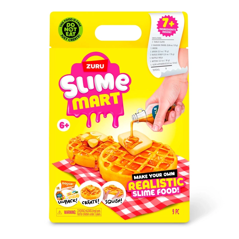 MASAS SLIME BOLSA DE COMPRA - WAFFLES - 3